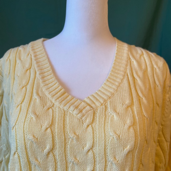 Croft & Barrow ladies 100% cotton sweater - Picture 3 of 8